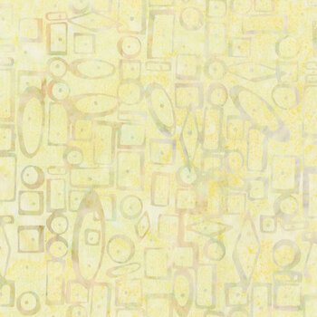 4th & Main Favorites 82003-50 Boxes Pale Yellow by Scott Flanagan for Northcott Fabrics