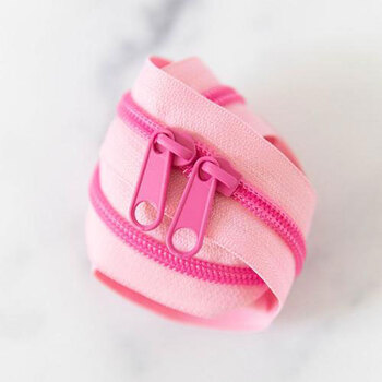 Stitch Supply CO Zipper 30" Double Facing - Bubblegum