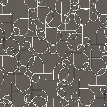 Ampersand PWZC007.FLINT Loop Flint by Zen Chic for FreeSpirit Fabrics
