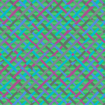 Bits & Bobs PWBM109.GREEN SM Mad Plaid - Green by Brandon Mably for FreeSpirit Fabrics