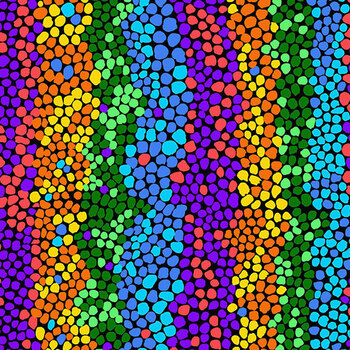 Bits & Bobs PWBM110.BRIGHT SM Pebble Mosaic Bright by Brandon Mably for FreeSpirit Fabrics