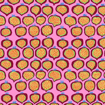 Bits & Bobs PWBM113.PINK SM Pomegranate Pink by Brandon Mably for FreeSpirit Fabrics