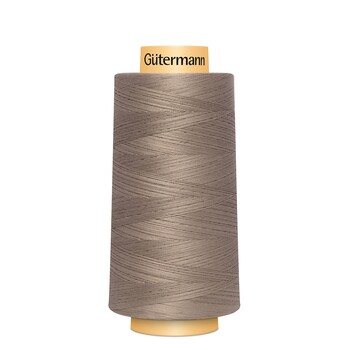 Gütermann 50wt Solid Cotton Thread 732371-1225 Taupe - 3000yd