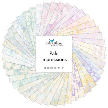 Pale Impressions  5" Stacker by Riley Blake Designs