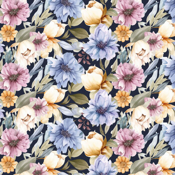 Twilight on the Prairie C18850-NAVY by Modern Prairie for Riley Blake Designs