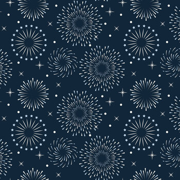 Patriotic Pride C18742-NAVY by Sandy Gervais for Riley Blake Designs