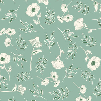 Briarhill C18631-PISTACHIO by Beverly McCullough for Riley Blake Designs
