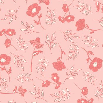 Briarhill C18631-PEACHESNCREAM by Beverly McCullough for Riley Blake Designs