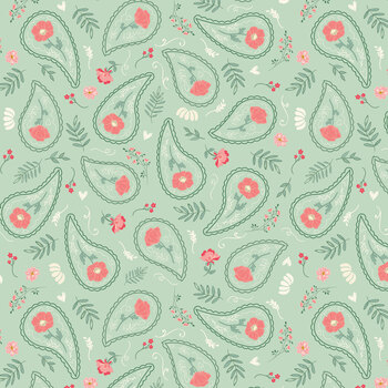 Briarhill C18632-SAGE by Beverly McCullough for Riley Blake Designs