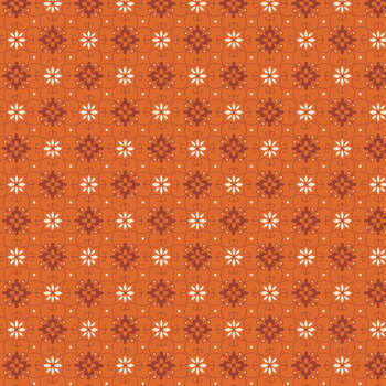 Pumpkin & Licorice C18781-PUMPKIN by Lori Holt for Riley Blake Designs