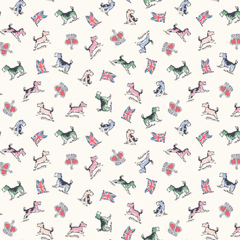 From London, With Love C18996-CREAM by Cath Kidston for Riley Blake Designs