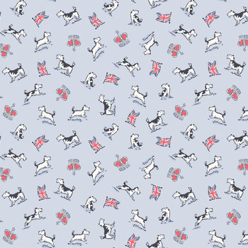 From London, With Love C18996-LTBLUE by Cath Kidston for Riley Blake Designs