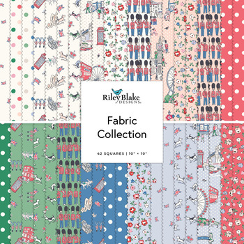 From London, With Love  10" Stacker Cath Kidston for Riley Blake Designs