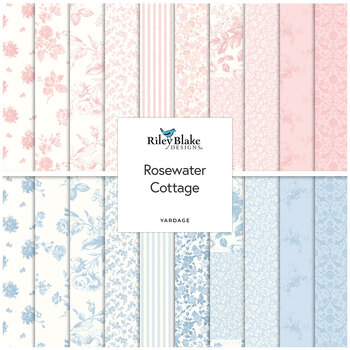Rosewater Cottage  Yardage by Laura Ashley for Riley Blake Designs