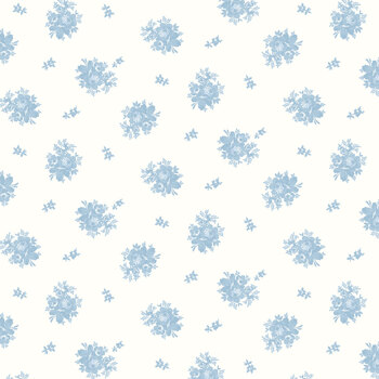 Rosewater Cottage C18818-BLUE by Laura Ashley for Riley Blake Designs