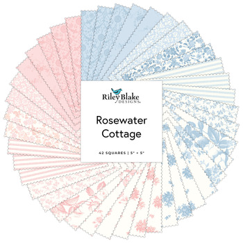 Rosewater Cottage  5" Stacker Laura Ashley for Riley Blake Designs