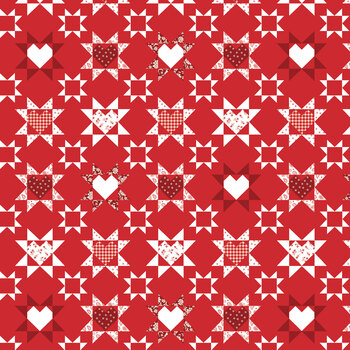 Hooray for the USA C18691-RED by Dani Mogstad for Riley Blake Designs