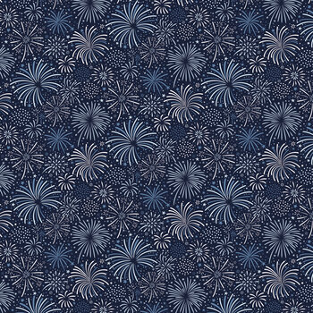 Hooray for the USA C18692-NAVY by Dani Mogstad for Riley Blake Designs