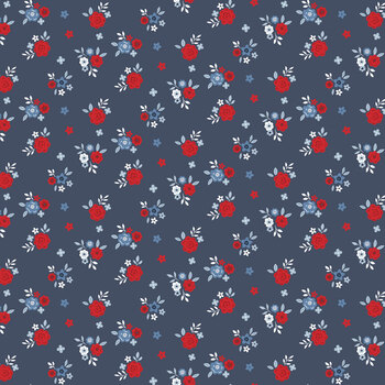 Hooray for the USA C18695-DENIM by Dani Mogstad for Riley Blake Designs