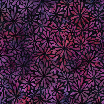 Bali Batiks - Fuchsia Bloom Y2709-474 Punch by Hoffman Fabrics