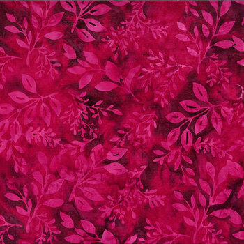 Bali Batiks - Fuchsia Bloom Y2699-208 Strawberry Daiquiri by Hoffman Fabrics