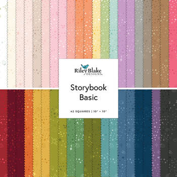 Storybook Basic  10" Stacker Jennifer Long for Riley Blake Designs