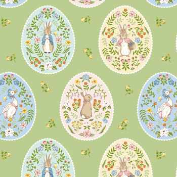 Peter Rabbit™ Spring C18753-HONEYDEW by Riley Blake Designs