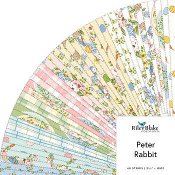 Peter Rabbit™ Spring  2.5" Rolie Polie by Riley Blake Designs