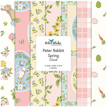 Peter Rabbit™ Spring  One Yard Bundle CLOUD by Riley Blake Designs