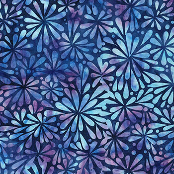Bali Batiks - Morning Glory Y2709-424 Salvia by Hoffman Fabrics