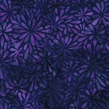 Bali Batiks - Morning Glory Y2709-81 Violet by Hoffman Fabrics