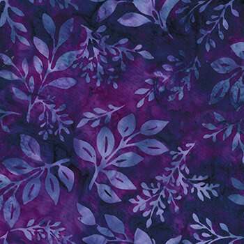 Bali Batiks - Morning Glory Y2699-N45 New Grape by Hoffman Fabrics