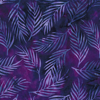 Bali Batiks - Morning Glory Y2692-N45 New Grape by Hoffman Fabrics