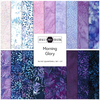 Bali Batiks - Morning Glory  Fat Quarter Bundle by Hoffman Fabrics