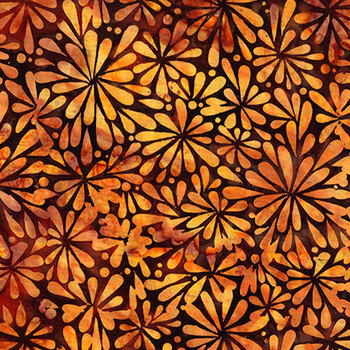 Bali Batiks - Tree Top View Y2709-100 Adobe by Hoffman Fabrics