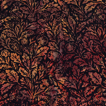 Bali Batiks - Tree Top View Y2698-428 Mulberry by Hoffman Fabrics