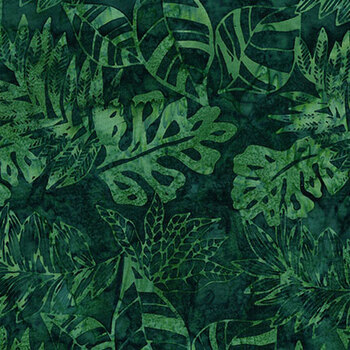 Bali Batiks - Tree Top View Y2691-433 Bonsai by Hoffman Fabrics