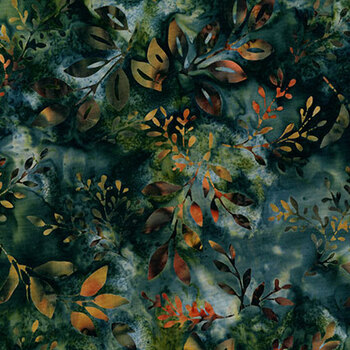 Bali Batiks - Tree Top View Y2699-116 Harvest by Hoffman Fabrics