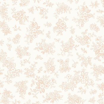Cottage Blooms 32440-EC Floral Toile by Gail Flores for QT Fabrics