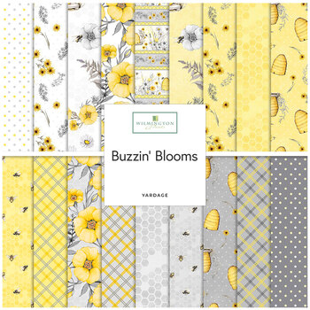 Buzzin' Blooms  Yardage by Susan Winget for Wilmington Prints
