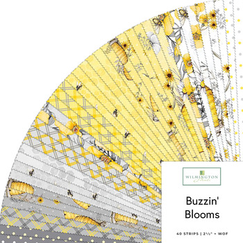 Buzzin' Blooms  40 Karat Crystals Susan Winget for Wilmington Prints