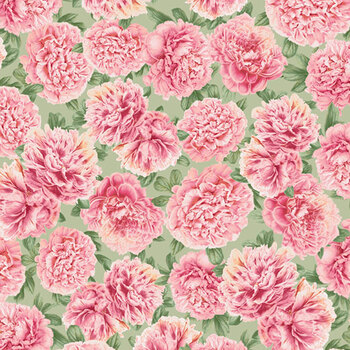 Peony Hill PHIL-6533 Sage by Tina Higgins for P&B Textiles
