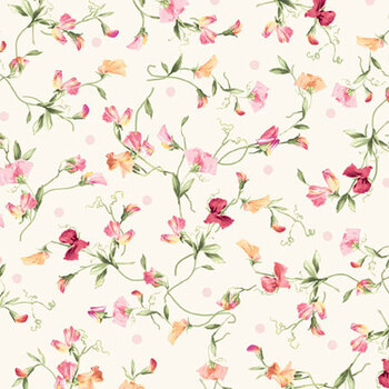 Peony Hill PHIL-6534 Ecru by Tina Higgins for P&B Textiles
