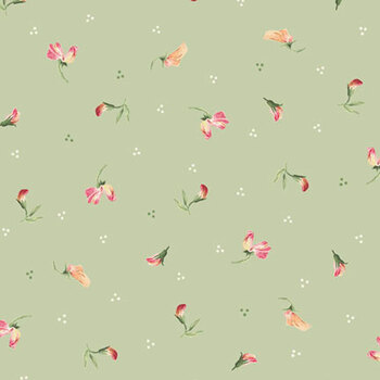 Peony Hill PHIL-6535 Sage by Tina Higgins for P&B Textiles