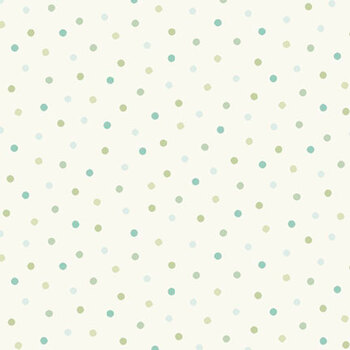 Peony Hill PHIL-6537 Ecru Teal by Tina Higgins for P&B Textiles