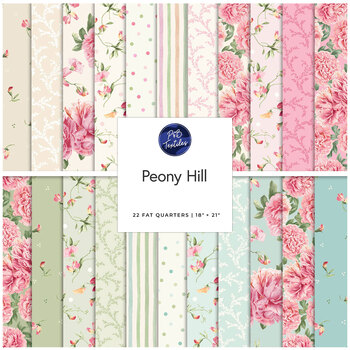 Peony Hill  Fat Quarter Bundle Tina Higgins for P&B Textiles