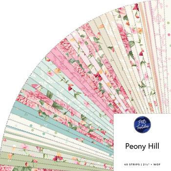 Peony Hill  2.5" Strips Tina Higgins for P&B Textiles