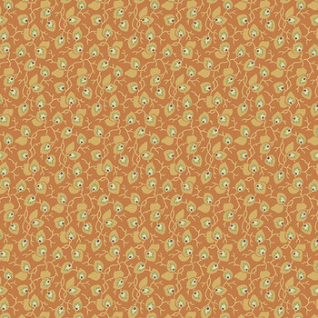 Practical Magic A-284-O Vine Marmalade by Laundry Basket Quilts for Andover Fabrics