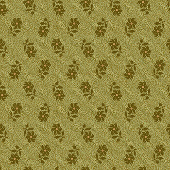 Practical Magic A-280-G Sawer Olive by Laundry Basket Quilts for Andover Fabrics