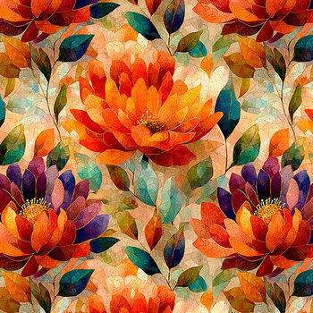 Crimson Garden 32354-X Magnolias by Morris Creative Group for QT Fabrics